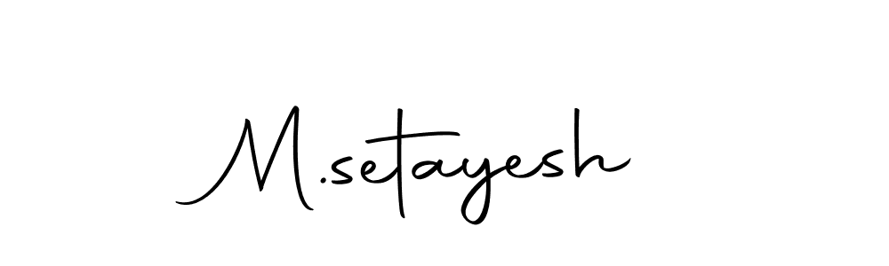 This is the best signature style for the M.setayesh name. Also you like these signature font (Autography-DOLnW). Mix name signature. M.setayesh signature style 10 images and pictures png