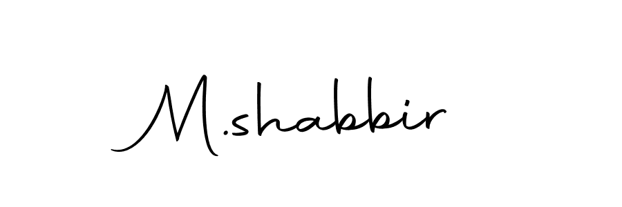 How to Draw M.shabbir signature style? Autography-DOLnW is a latest design signature styles for name M.shabbir. M.shabbir signature style 10 images and pictures png