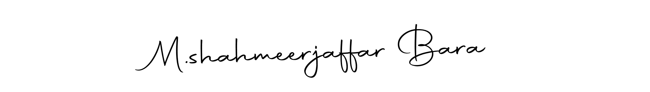 How to Draw M.shahmeerjaffar Bara signature style? Autography-DOLnW is a latest design signature styles for name M.shahmeerjaffar Bara. M.shahmeerjaffar Bara signature style 10 images and pictures png