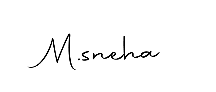 Once you've used our free online signature maker to create your best signature Autography-DOLnW style, it's time to enjoy all of the benefits that M.sneha name signing documents. M.sneha signature style 10 images and pictures png