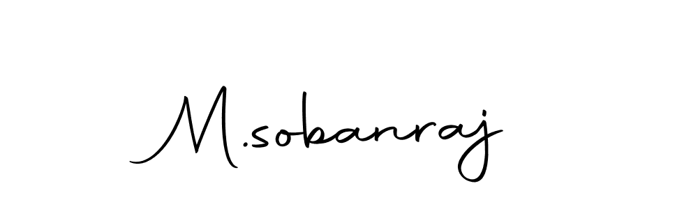 Make a short M.sobanraj signature style. Manage your documents anywhere anytime using Autography-DOLnW. Create and add eSignatures, submit forms, share and send files easily. M.sobanraj signature style 10 images and pictures png