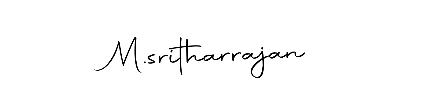 How to Draw M.sritharrajan signature style? Autography-DOLnW is a latest design signature styles for name M.sritharrajan. M.sritharrajan signature style 10 images and pictures png