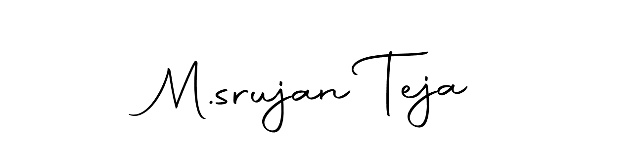 Check out images of Autograph of M.srujan Teja name. Actor M.srujan Teja Signature Style. Autography-DOLnW is a professional sign style online. M.srujan Teja signature style 10 images and pictures png