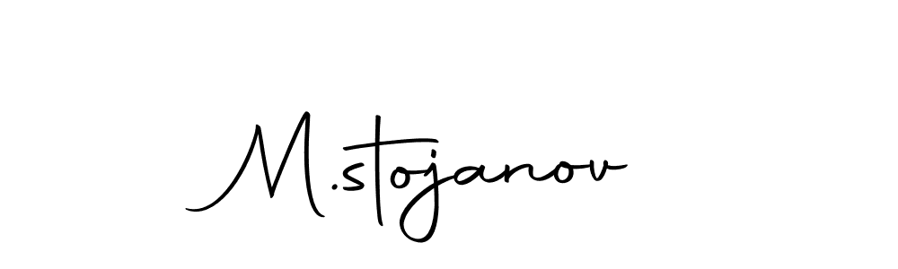 Make a beautiful signature design for name M.stojanov. Use this online signature maker to create a handwritten signature for free. M.stojanov signature style 10 images and pictures png