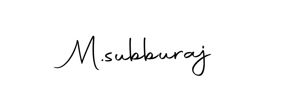 This is the best signature style for the M.subburaj name. Also you like these signature font (Autography-DOLnW). Mix name signature. M.subburaj signature style 10 images and pictures png