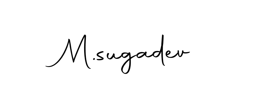 Here are the top 10 professional signature styles for the name M.sugadev. These are the best autograph styles you can use for your name. M.sugadev signature style 10 images and pictures png