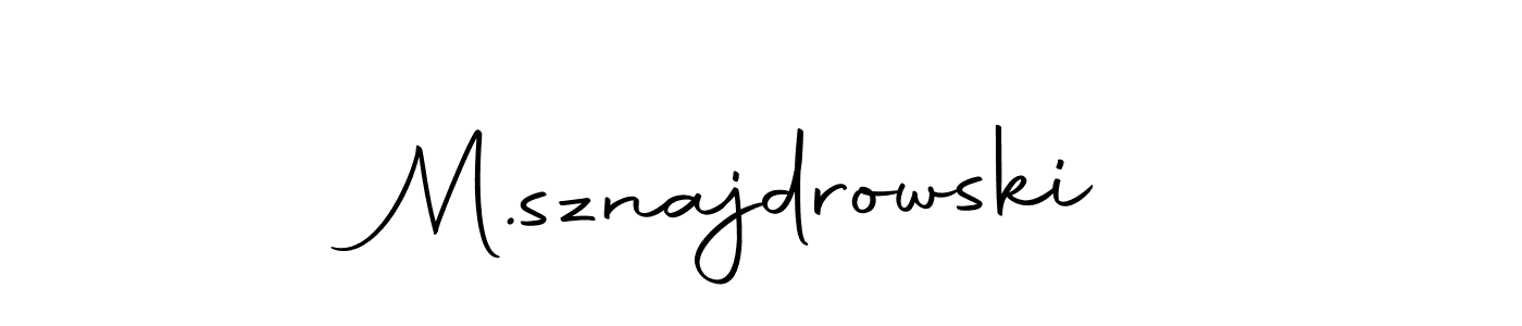 Make a beautiful signature design for name M.sznajdrowski. Use this online signature maker to create a handwritten signature for free. M.sznajdrowski signature style 10 images and pictures png