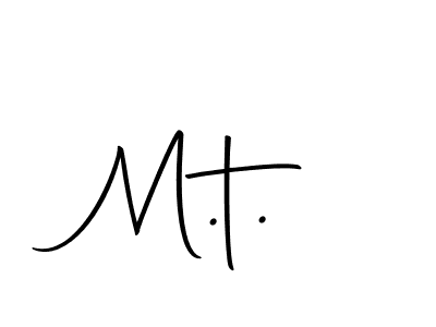 You should practise on your own different ways (Autography-DOLnW) to write your name (M.t.) in signature. don't let someone else do it for you. M.t. signature style 10 images and pictures png