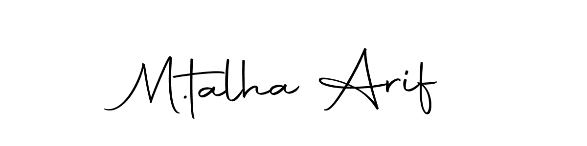 How to Draw M.talha Arif signature style? Autography-DOLnW is a latest design signature styles for name M.talha Arif. M.talha Arif signature style 10 images and pictures png