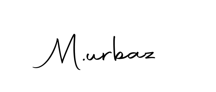 if you are searching for the best signature style for your name M.urbaz. so please give up your signature search. here we have designed multiple signature styles  using Autography-DOLnW. M.urbaz signature style 10 images and pictures png