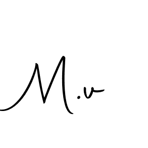 This is the best signature style for the M.v name. Also you like these signature font (Autography-DOLnW). Mix name signature. M.v signature style 10 images and pictures png