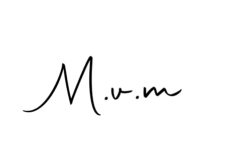 Use a signature maker to create a handwritten signature online. With this signature software, you can design (Autography-DOLnW) your own signature for name M.v.m. M.v.m signature style 10 images and pictures png