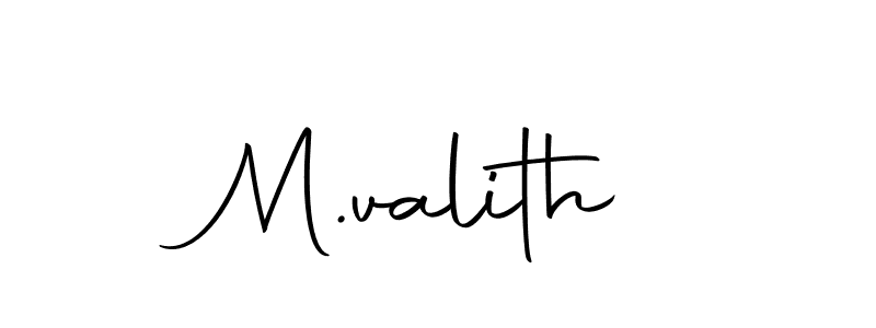 How to Draw M.valith signature style? Autography-DOLnW is a latest design signature styles for name M.valith. M.valith signature style 10 images and pictures png