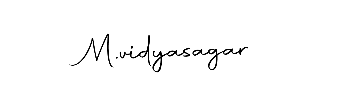 You should practise on your own different ways (Autography-DOLnW) to write your name (M.vidyasagar) in signature. don't let someone else do it for you. M.vidyasagar signature style 10 images and pictures png