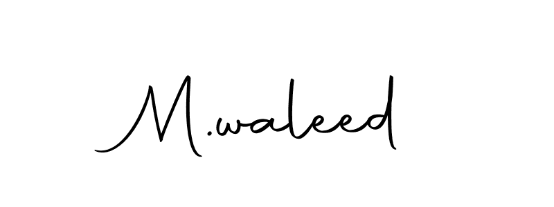 Once you've used our free online signature maker to create your best signature Autography-DOLnW style, it's time to enjoy all of the benefits that M.waleed name signing documents. M.waleed signature style 10 images and pictures png