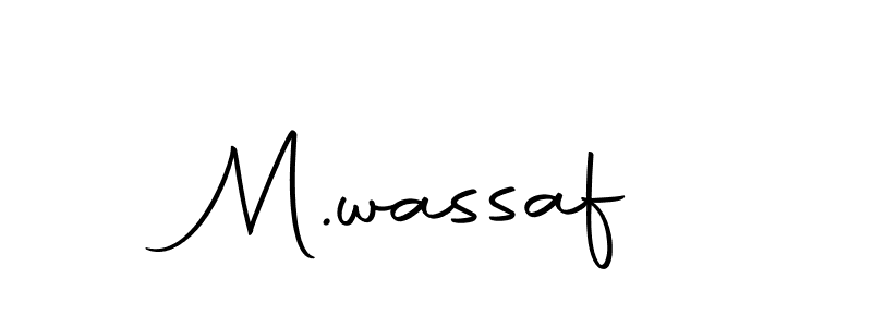 if you are searching for the best signature style for your name M.wassaf. so please give up your signature search. here we have designed multiple signature styles  using Autography-DOLnW. M.wassaf signature style 10 images and pictures png