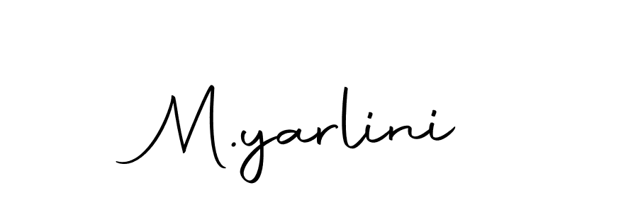 M.yarlini stylish signature style. Best Handwritten Sign (Autography-DOLnW) for my name. Handwritten Signature Collection Ideas for my name M.yarlini. M.yarlini signature style 10 images and pictures png