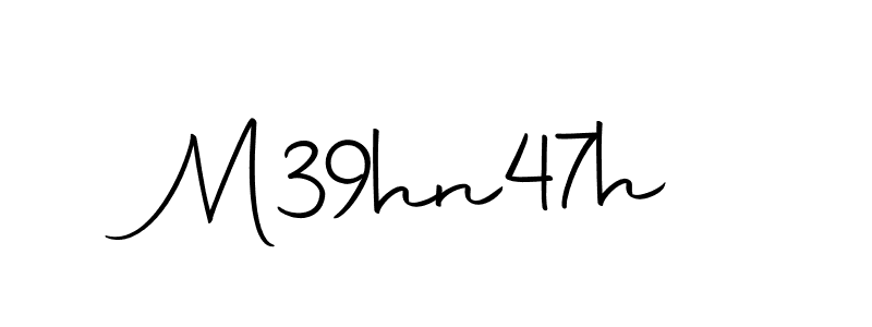 How to make M39hn47h signature? Autography-DOLnW is a professional autograph style. Create handwritten signature for M39hn47h name. M39hn47h signature style 10 images and pictures png