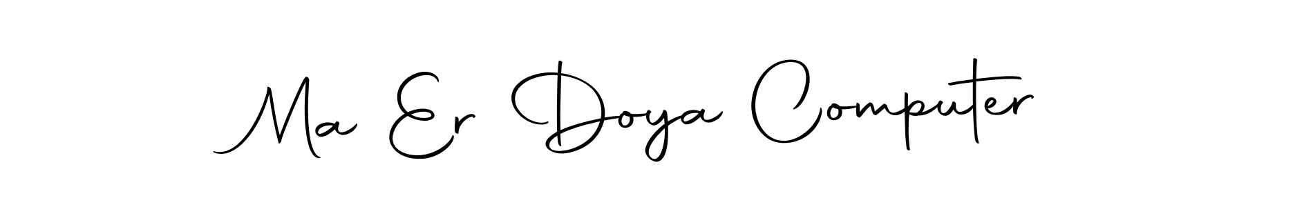 Autography-DOLnW is a professional signature style that is perfect for those who want to add a touch of class to their signature. It is also a great choice for those who want to make their signature more unique. Get Ma Er Doya Computer name to fancy signature for free. Ma Er Doya Computer signature style 10 images and pictures png