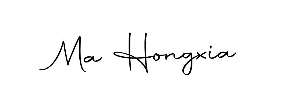 Here are the top 10 professional signature styles for the name Ma Hongxia. These are the best autograph styles you can use for your name. Ma Hongxia signature style 10 images and pictures png