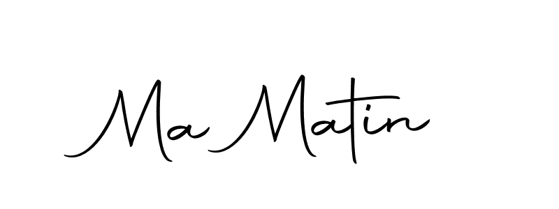 Make a beautiful signature design for name Ma Matin. Use this online signature maker to create a handwritten signature for free. Ma Matin signature style 10 images and pictures png