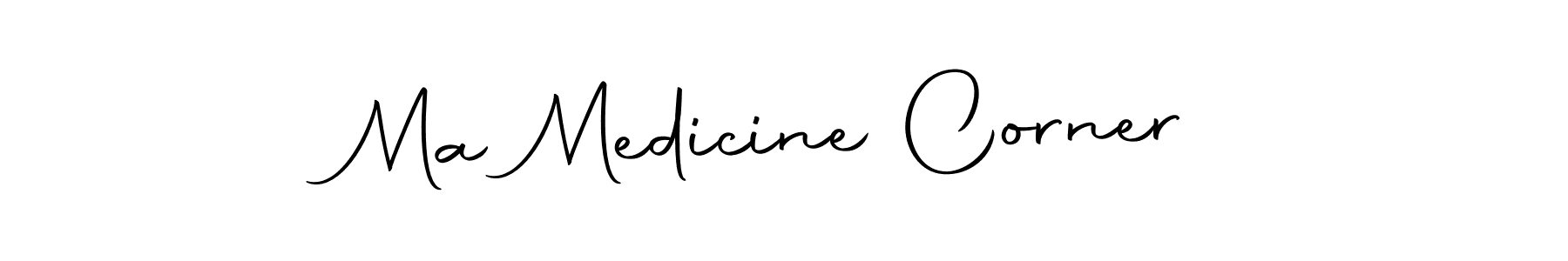 The best way (Autography-DOLnW) to make a short signature is to pick only two or three words in your name. The name Ma Medicine Corner include a total of six letters. For converting this name. Ma Medicine Corner signature style 10 images and pictures png