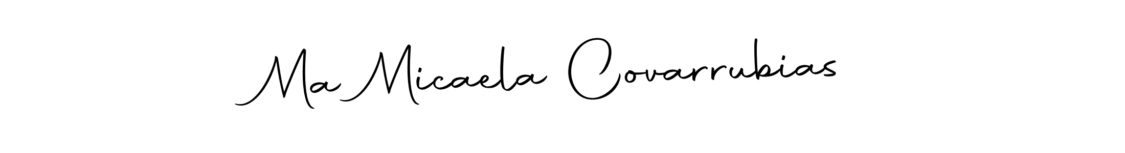 Autography-DOLnW is a professional signature style that is perfect for those who want to add a touch of class to their signature. It is also a great choice for those who want to make their signature more unique. Get Ma Micaela Covarrubias name to fancy signature for free. Ma Micaela Covarrubias signature style 10 images and pictures png