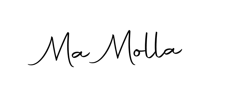 It looks lik you need a new signature style for name Ma Molla. Design unique handwritten (Autography-DOLnW) signature with our free signature maker in just a few clicks. Ma Molla signature style 10 images and pictures png