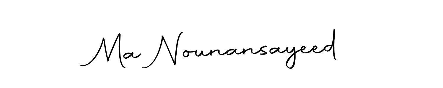 How to Draw Ma Nounansayeed signature style? Autography-DOLnW is a latest design signature styles for name Ma Nounansayeed. Ma Nounansayeed signature style 10 images and pictures png
