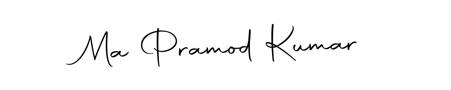 You can use this online signature creator to create a handwritten signature for the name Ma Pramod Kumar. This is the best online autograph maker. Ma Pramod Kumar signature style 10 images and pictures png