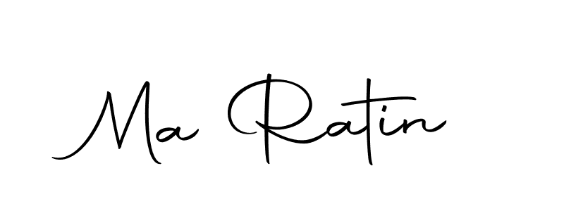 You should practise on your own different ways (Autography-DOLnW) to write your name (Ma Ratin) in signature. don't let someone else do it for you. Ma Ratin signature style 10 images and pictures png