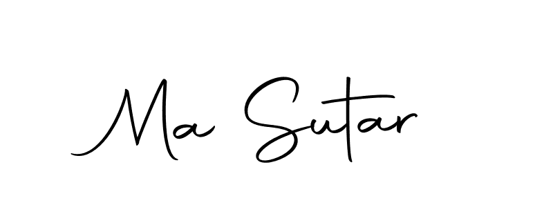 Also we have Ma Sutar name is the best signature style. Create professional handwritten signature collection using Autography-DOLnW autograph style. Ma Sutar signature style 10 images and pictures png