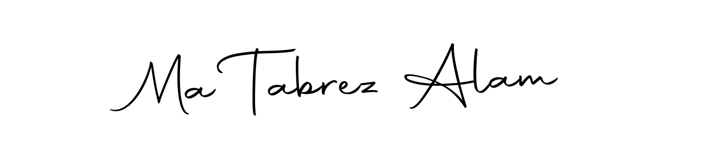 Also we have Ma Tabrez Alam name is the best signature style. Create professional handwritten signature collection using Autography-DOLnW autograph style. Ma Tabrez Alam signature style 10 images and pictures png