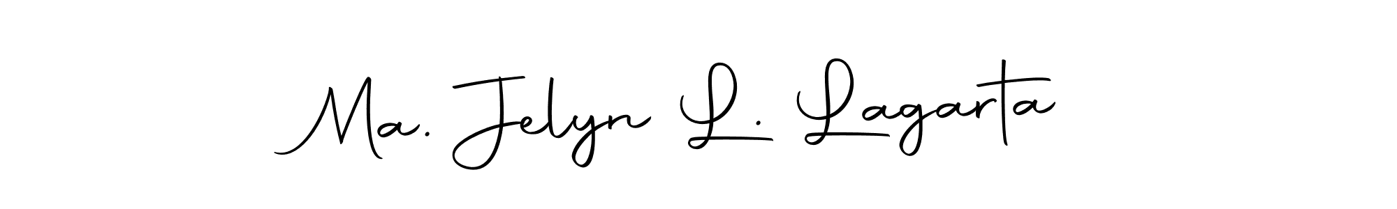 This is the best signature style for the Ma. Jelyn L. Lagarta name. Also you like these signature font (Autography-DOLnW). Mix name signature. Ma. Jelyn L. Lagarta signature style 10 images and pictures png
