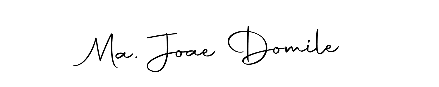 if you are searching for the best signature style for your name Ma. Joae Domile. so please give up your signature search. here we have designed multiple signature styles  using Autography-DOLnW. Ma. Joae Domile signature style 10 images and pictures png