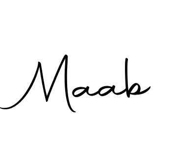 How to make Maab signature? Autography-DOLnW is a professional autograph style. Create handwritten signature for Maab name. Maab signature style 10 images and pictures png