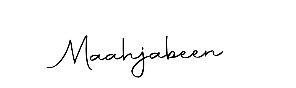 How to make Maahjabeen name signature. Use Autography-DOLnW style for creating short signs online. This is the latest handwritten sign. Maahjabeen signature style 10 images and pictures png