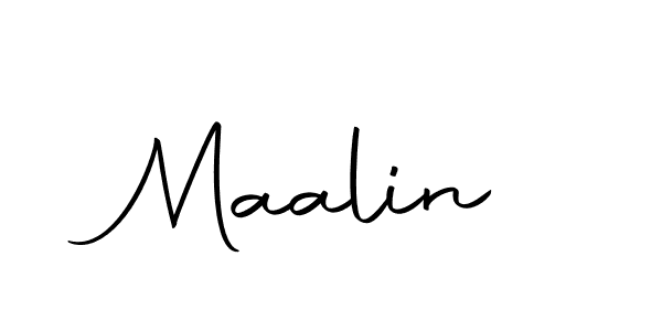 You should practise on your own different ways (Autography-DOLnW) to write your name (Maalin) in signature. don't let someone else do it for you. Maalin signature style 10 images and pictures png