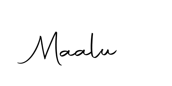 Also we have Maalu  name is the best signature style. Create professional handwritten signature collection using Autography-DOLnW autograph style. Maalu  signature style 10 images and pictures png