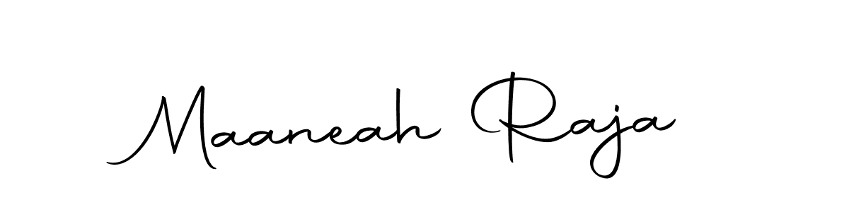 Here are the top 10 professional signature styles for the name Maaneah Raja. These are the best autograph styles you can use for your name. Maaneah Raja signature style 10 images and pictures png