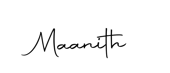 Also we have Maanith name is the best signature style. Create professional handwritten signature collection using Autography-DOLnW autograph style. Maanith signature style 10 images and pictures png