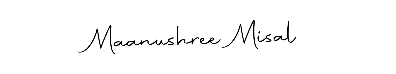 Make a beautiful signature design for name Maanushree Misal. Use this online signature maker to create a handwritten signature for free. Maanushree Misal signature style 10 images and pictures png