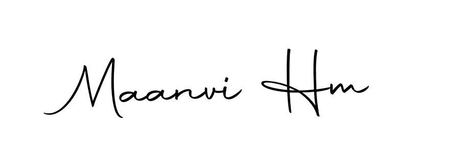 It looks lik you need a new signature style for name Maanvi Hm. Design unique handwritten (Autography-DOLnW) signature with our free signature maker in just a few clicks. Maanvi Hm signature style 10 images and pictures png