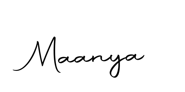 Also we have Maanya name is the best signature style. Create professional handwritten signature collection using Autography-DOLnW autograph style. Maanya signature style 10 images and pictures png