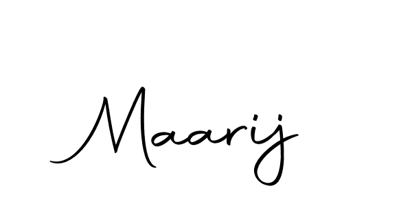 Also we have Maarij name is the best signature style. Create professional handwritten signature collection using Autography-DOLnW autograph style. Maarij signature style 10 images and pictures png