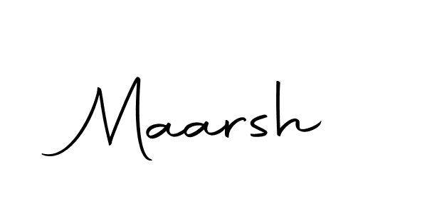 You should practise on your own different ways (Autography-DOLnW) to write your name (Maarsh) in signature. don't let someone else do it for you. Maarsh signature style 10 images and pictures png