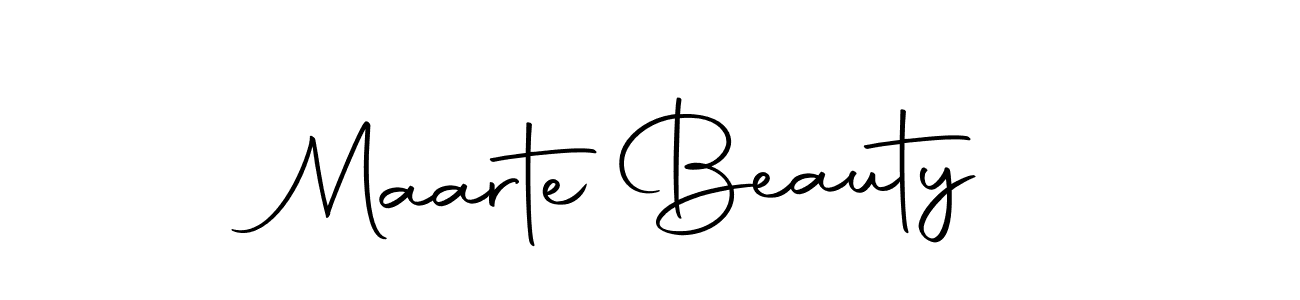 if you are searching for the best signature style for your name Maarte Beauty. so please give up your signature search. here we have designed multiple signature styles  using Autography-DOLnW. Maarte Beauty signature style 10 images and pictures png