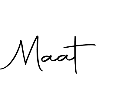 You should practise on your own different ways (Autography-DOLnW) to write your name (Maat) in signature. don't let someone else do it for you. Maat signature style 10 images and pictures png