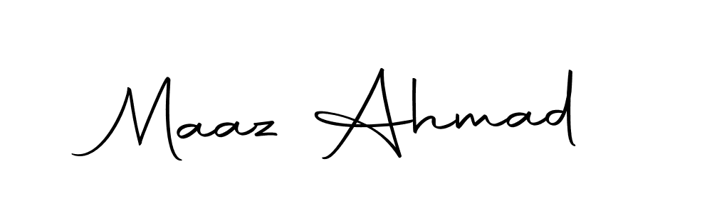 Here are the top 10 professional signature styles for the name Maaz Ahmad. These are the best autograph styles you can use for your name. Maaz Ahmad signature style 10 images and pictures png