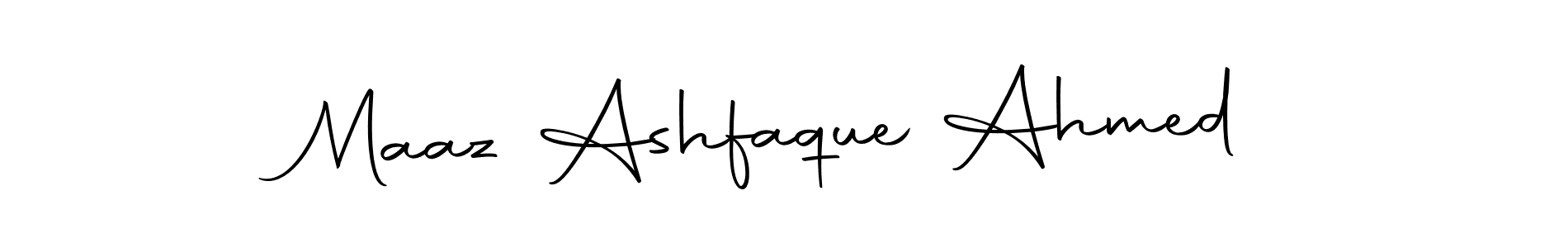 Make a short Maaz Ashfaque Ahmed signature style. Manage your documents anywhere anytime using Autography-DOLnW. Create and add eSignatures, submit forms, share and send files easily. Maaz Ashfaque Ahmed signature style 10 images and pictures png